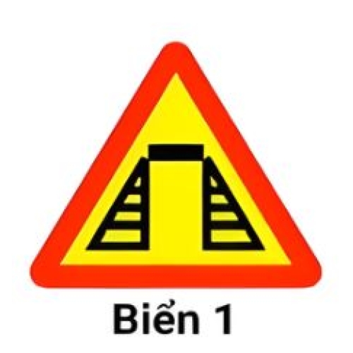 Biển báo cầu tạm