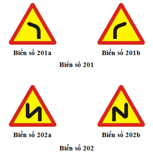 Biển báo chỗ ngoặt nguy hiểm